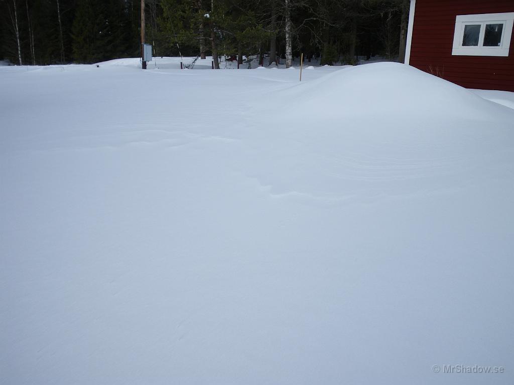 IMGP0537.JPG - 2009-03-09  När snön driver fram över vidderna, så uppstår det ibland fina mönsterstrukturer.Tyvärr mycket svåra att fånga på bild..